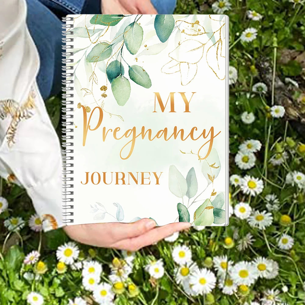 Pregnancy Diary with Stickers Pregnancy Planner Journal Pregnancy Weekly Organizer for Documenting Pregnancy Memories